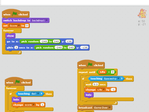 scratch programming script