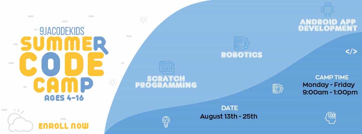 9jacodekids Abuja Summer Camp and coding classes for kids ages 4 to 16
