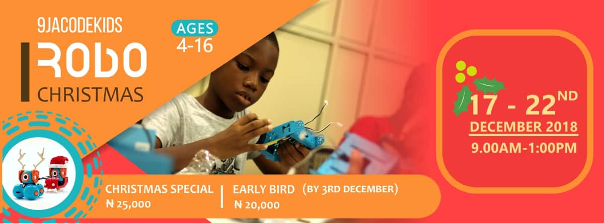 Robotics Artificial Intelligence Coding camp for kids in Port Harcourt