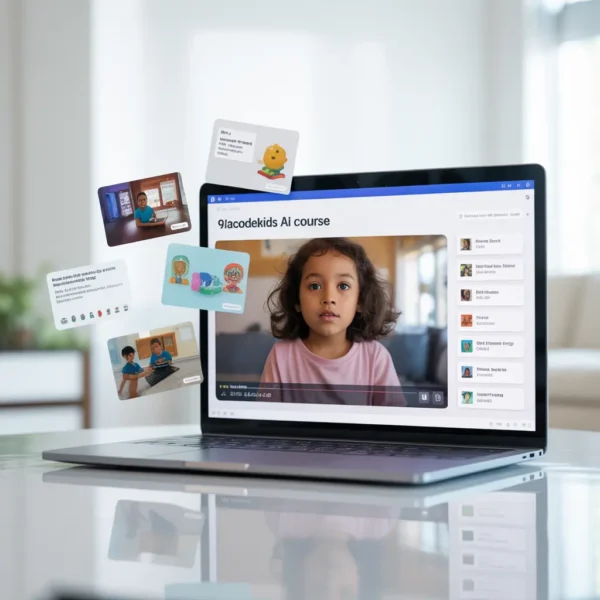 Generative AI Video Course for kids aged 7-16